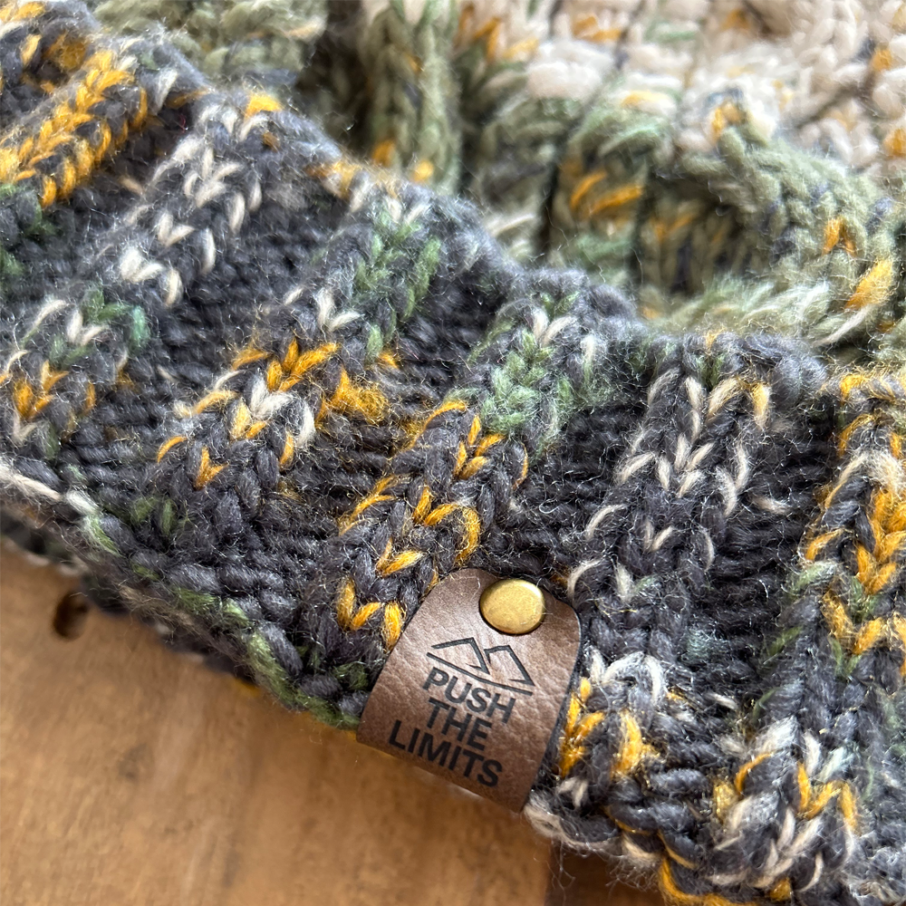 Corkscrew Bobble Hat